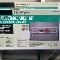Adjustable Shelf Kit 