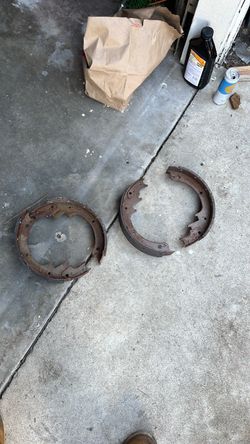 New brake shoes, Chevy C 10