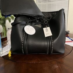 Handbag Steve Madden Extra Large With Pouch