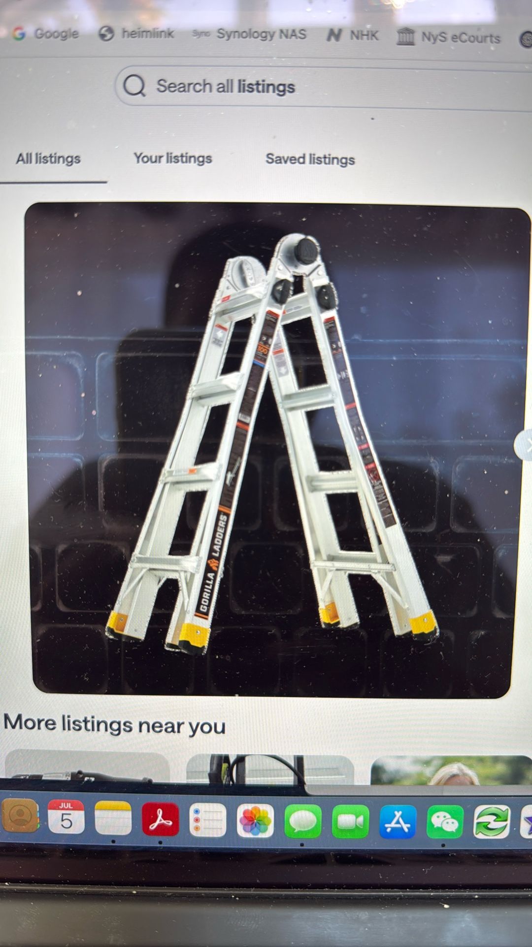 Brand New Gorilla 18 ft Ladders Multi-Position Ladder