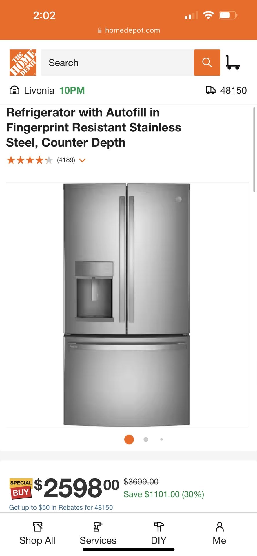 Ge Counter Depth Refrigerator