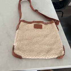 Woven Cross Body Purse