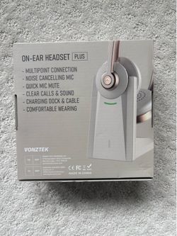 On Ear Headset Noise Cancellation
