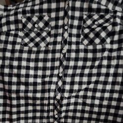 Women's Snowflake Button Up Shirt