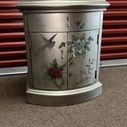 Cabinet Side Table Painted 