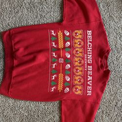 Belching beaver christmas Sweatshirt