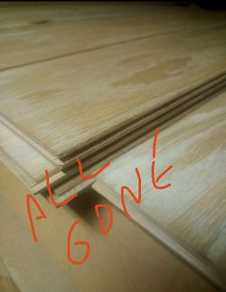 Sold - Oak Hardwood Flooring