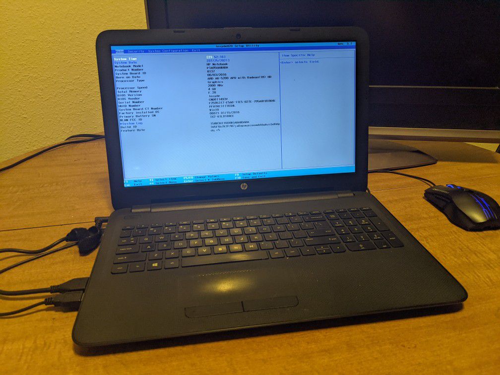 HP 15-af100 Series (Productivity Laptop)