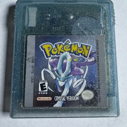 Authentic Pokemon Crystal With New Battery
