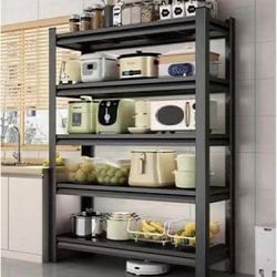 New-5-Layer Storage Shelves Heavy Duty Adjustable Metal Garage Shelving Unit(W47.2” D19.7” H72”)