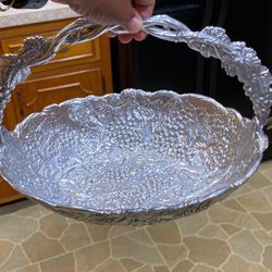 Silver Fruit Bowl 