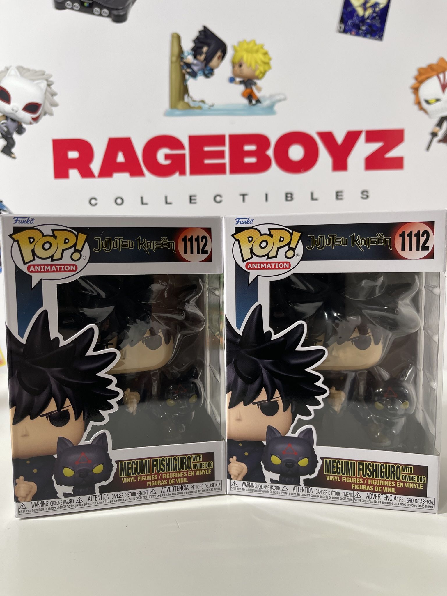 Funko POP Animation : Jujutsu Kaisen Megumi Fushiguro W/Divine Dogs Funko Pop! #1112 - Anime Funko Pop