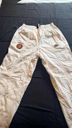 Supreme x Umbro White Track Pants
