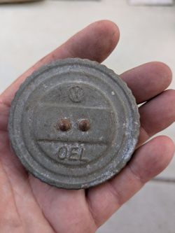 Vw bug oil cap