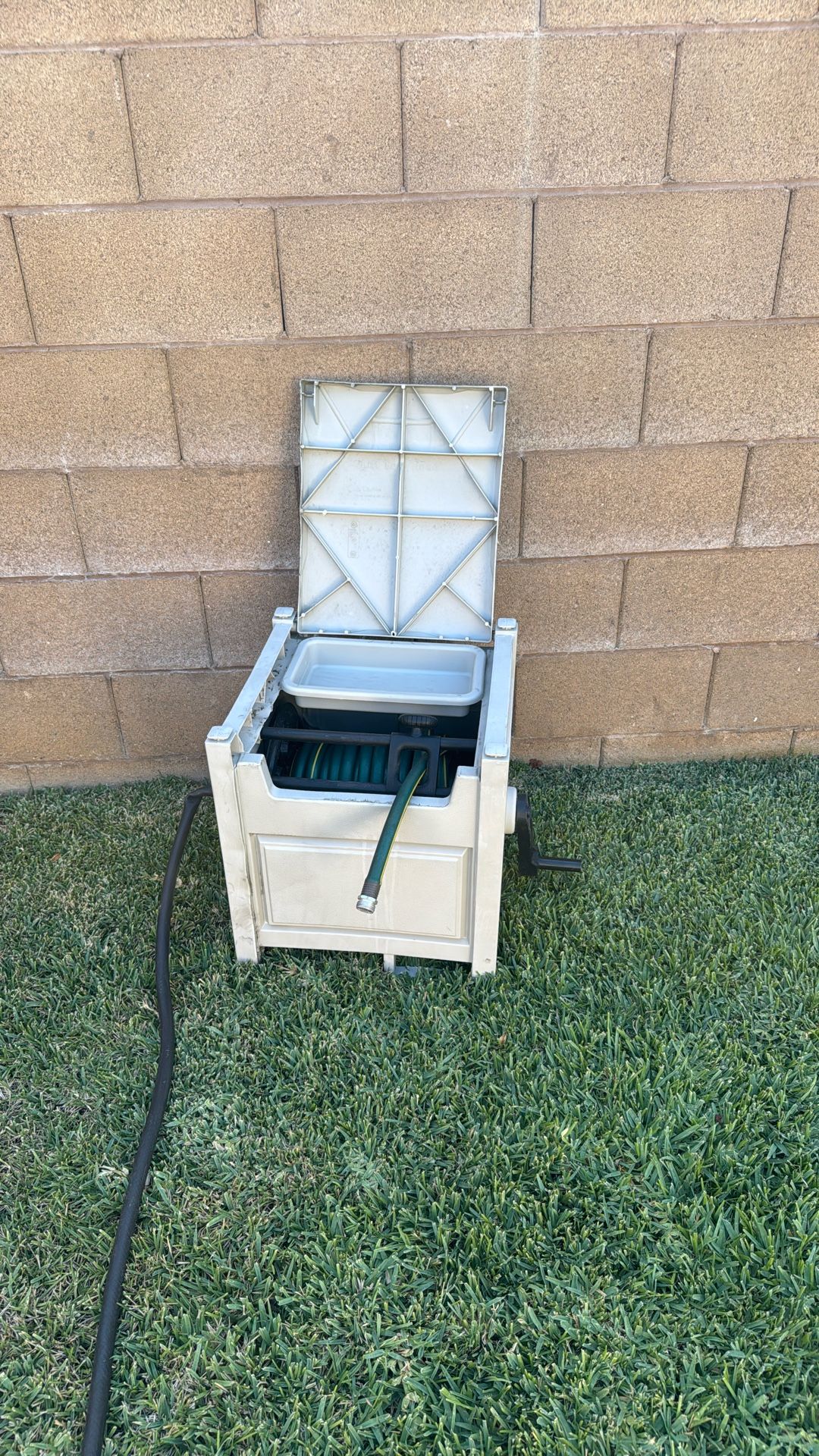 Craftsman Hose Reel And 75’ Garden Hose