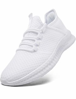 Non slip white work shoes