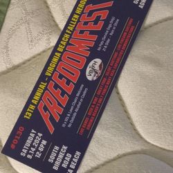 Freedomfest Ticket