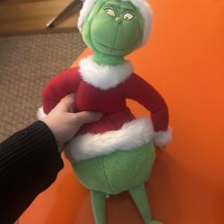 Vintage Grinch Hallmark Plushie 
