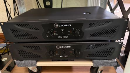 Crown Amp XLi 1500 Mint Condition