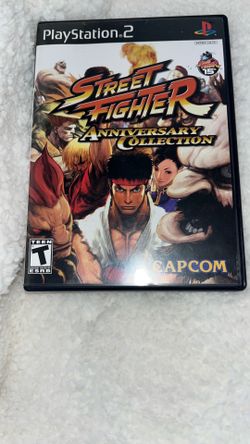 Street Fighter Anniversary Playstation 2 PS2 COMPLETE CIB $20