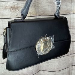 Black Bag And Crossbody Bag