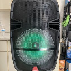 Rechargeable Speaker System - 15” Woofer 