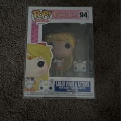 Sailor Venus w/ Artemis Funko Pop