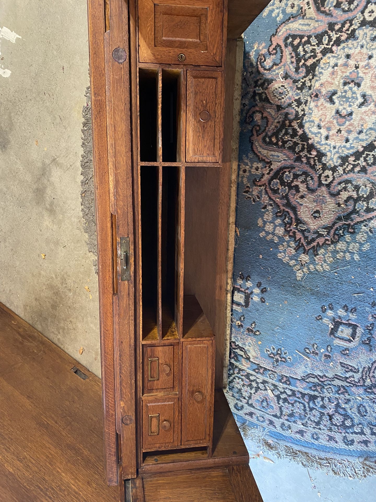 FREE Solid Wood Roll-top Desk From The Early 1900s