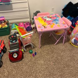 Toys And Table Kids