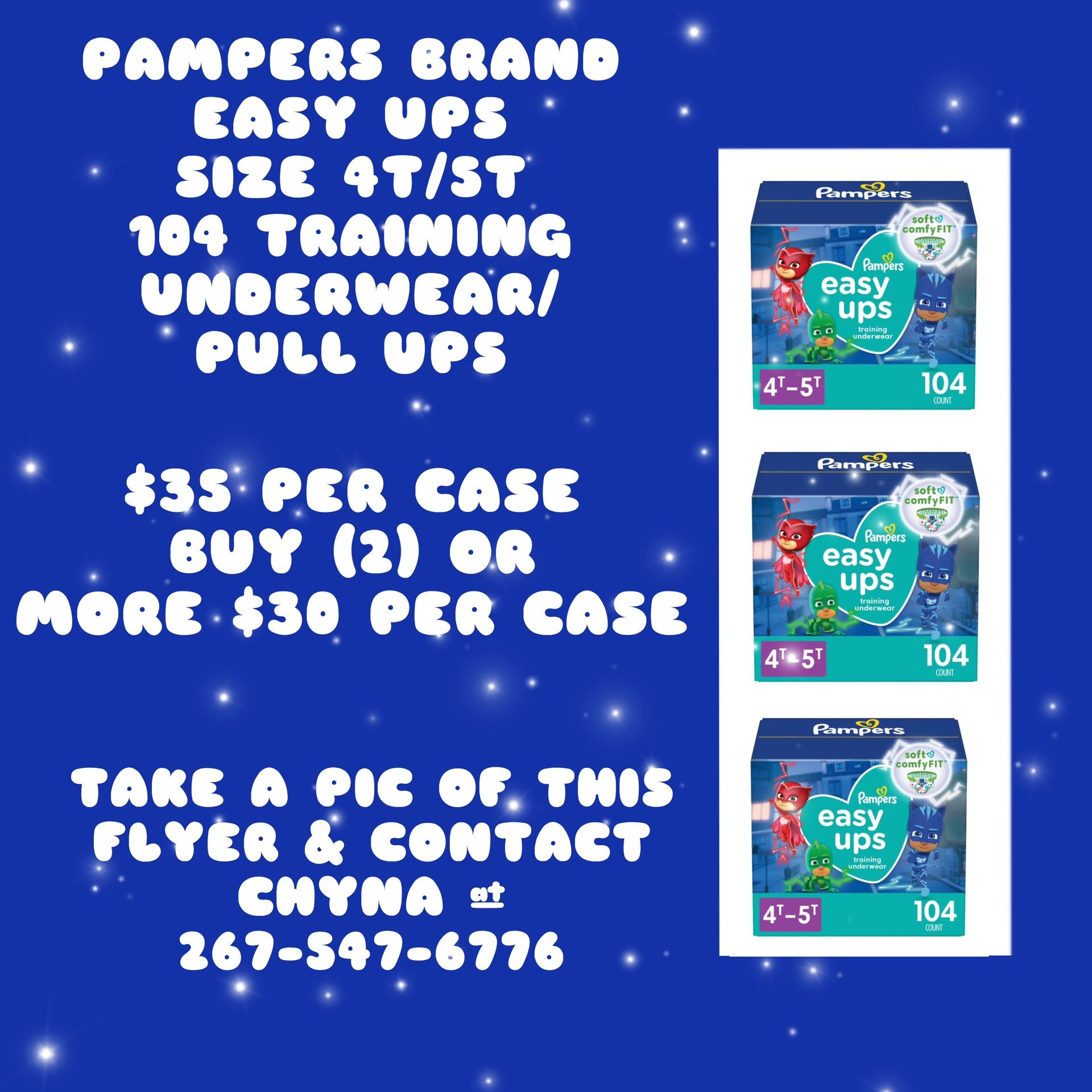 PAMPERS EASY UPS