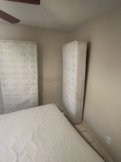 King Size Mattress And Back Spring