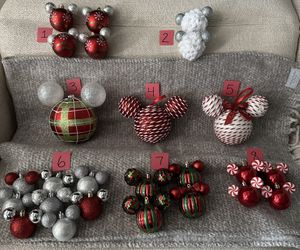 Mickey & Minnie Ornaments