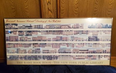 Jones and Newman's - The Rare Book Room Offset Lithograph 