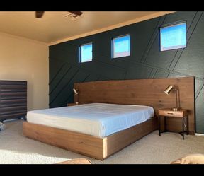 Restoration Hardware king size frame