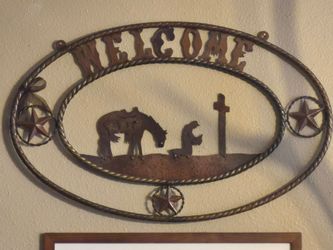 Welcome sign