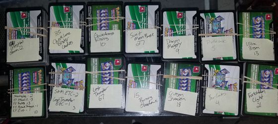 305 Pokemon Code Cards!