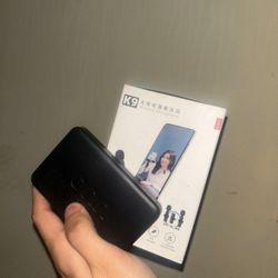 Portable Charger And Wireless Microphone 