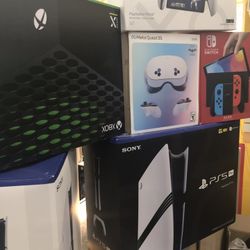 Ps5 Disc Xbox X Nintendo Switch Oculus Quest3 New Sealed No Credit Needed Pay Down Only