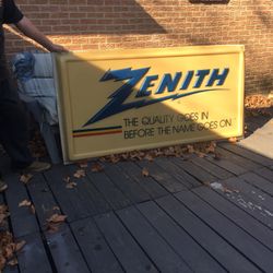 40 Year Old Zenith Sign