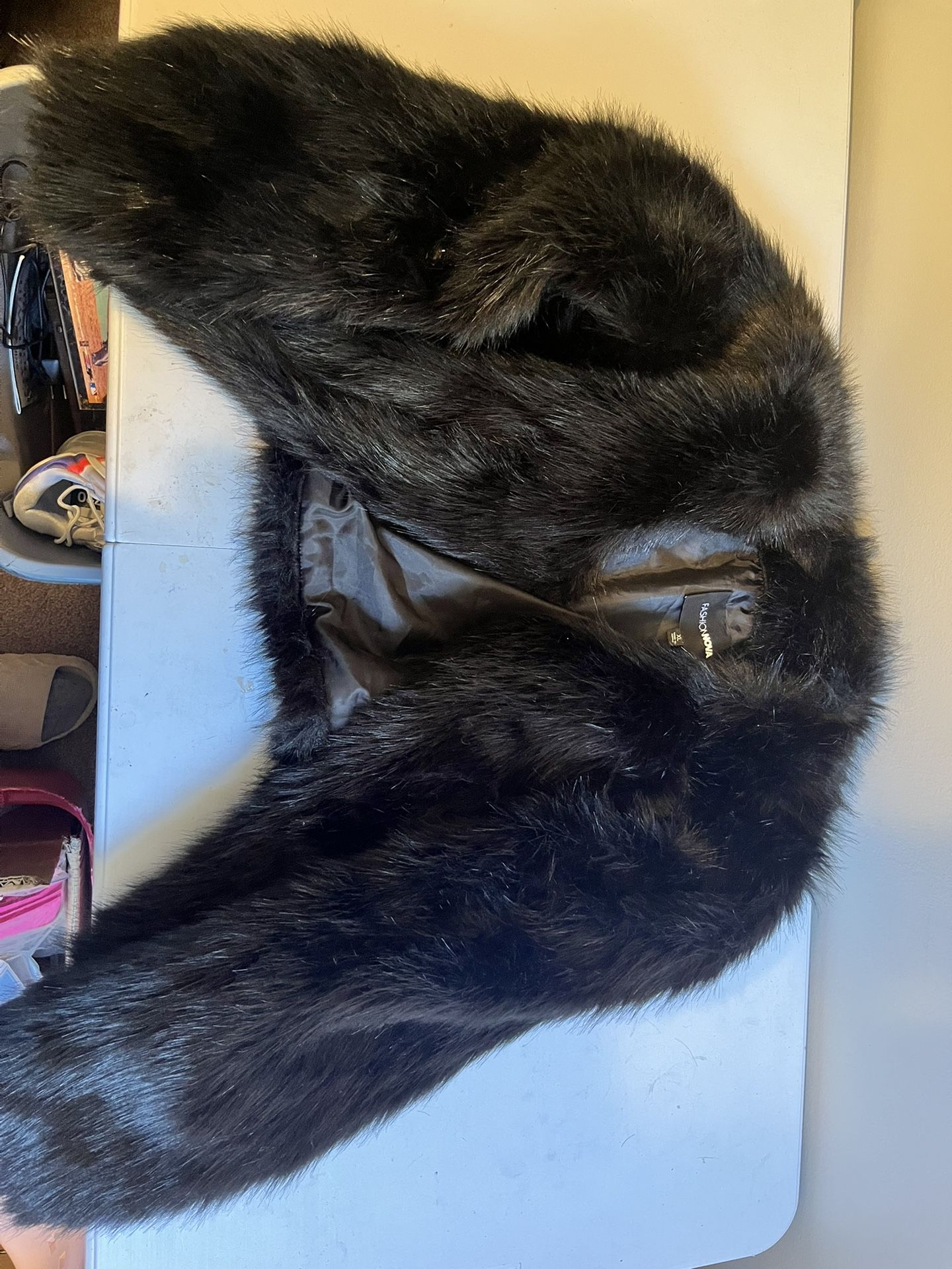 Fashion Nova Faux Fur Coat