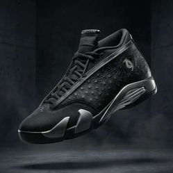 Jordan 14 Retro Low Black Pack Size 10M