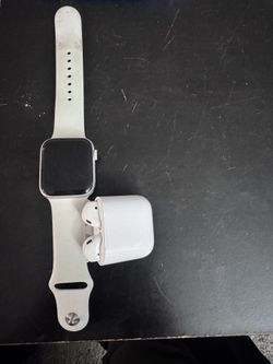 Apple Watch And AirPods