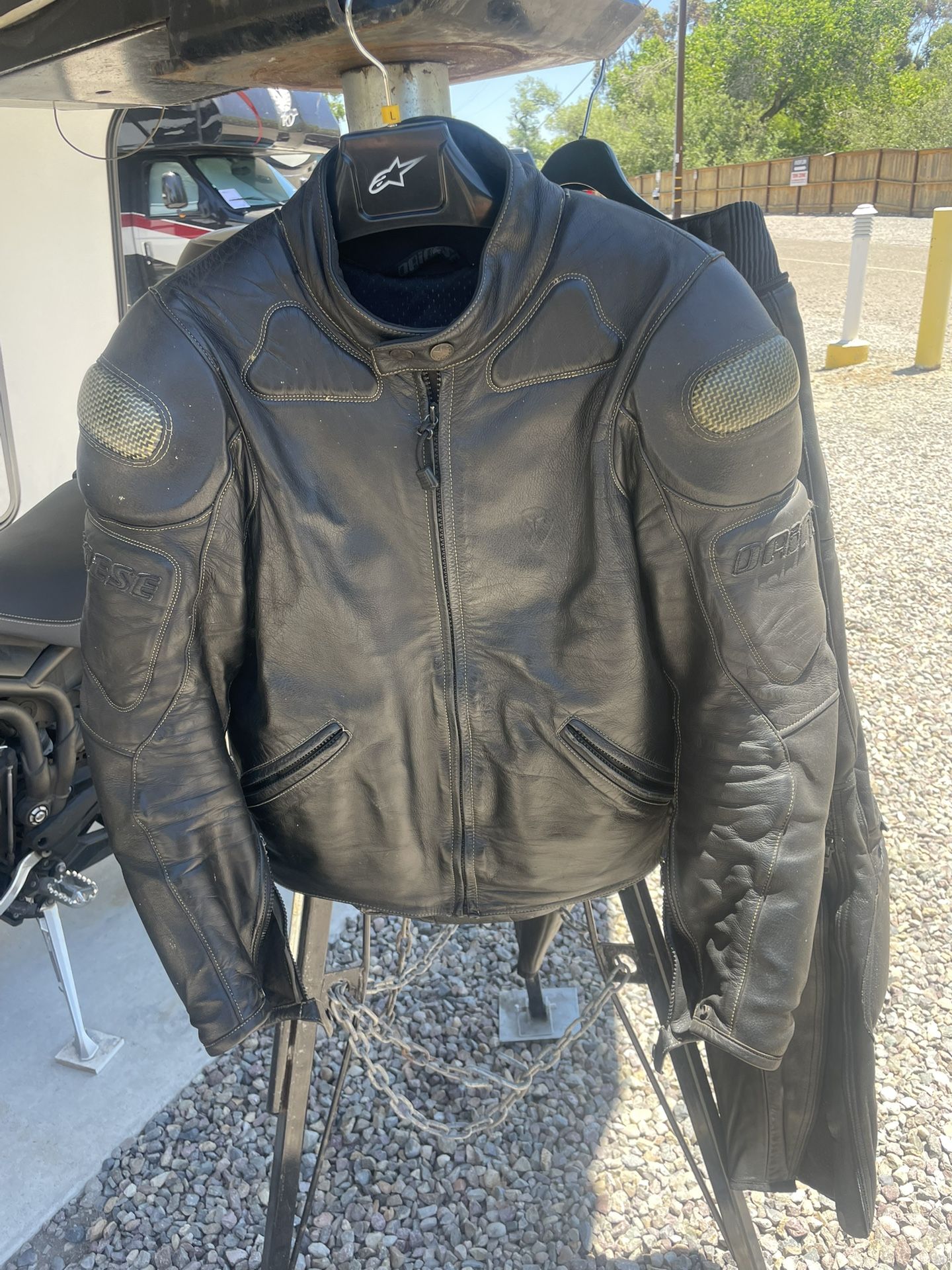 DAINESE TWO PIECE MOTORCYCLE SUIT