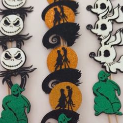 Halloween Cupcake Toppers The Nightmare Before Christmas