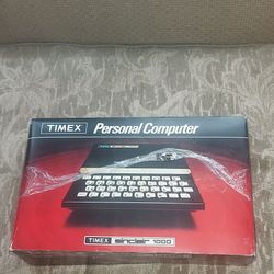 Timex Personal Computer Sinclair 1000 And 16K Ram Module