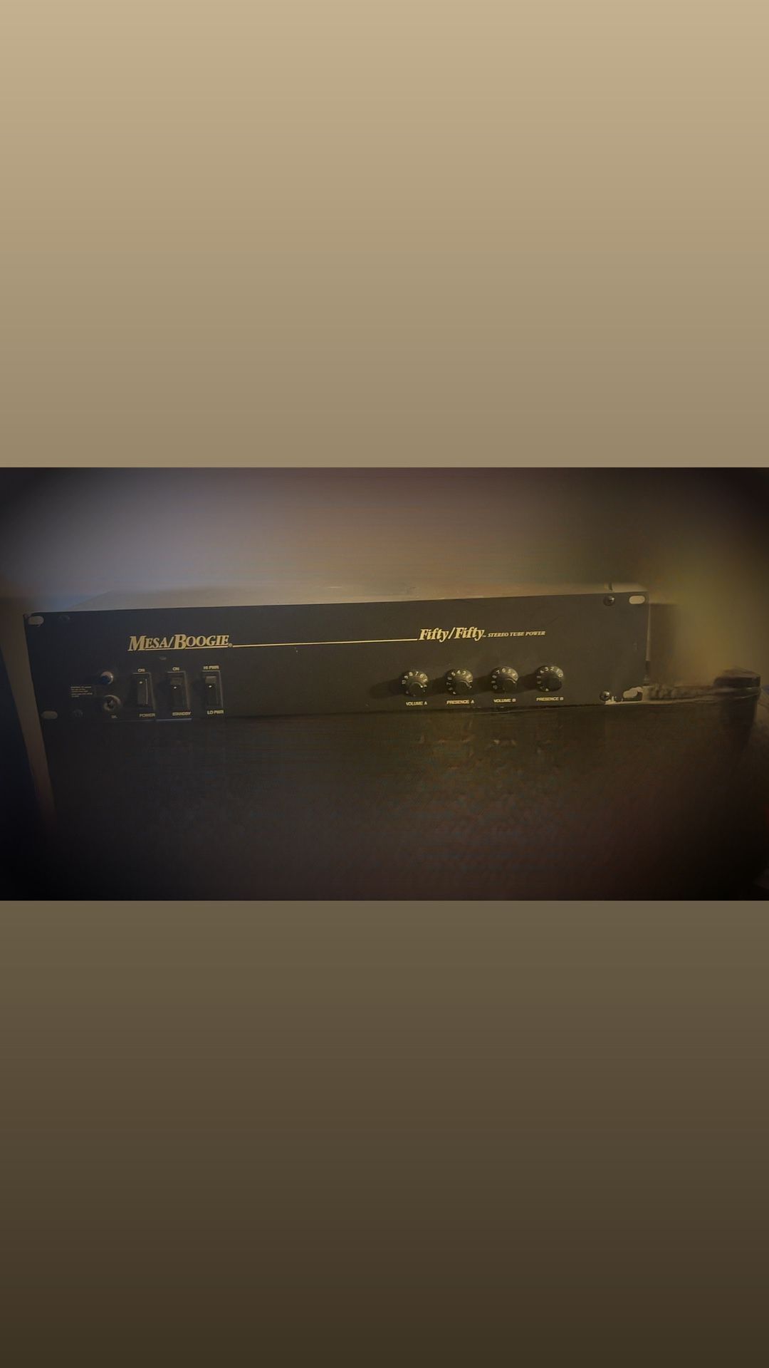 Mesa/Boogie Fifty/Fifty Stereo Tube Power Amplifier – Classic Rackmount Tube Tone