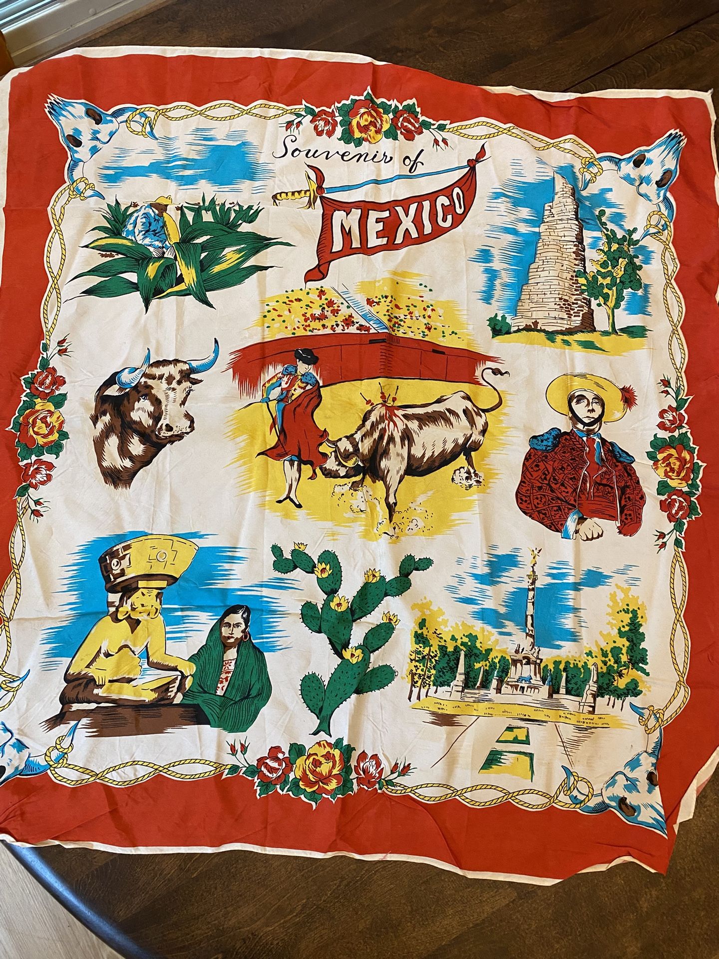 Vintage Scarf From Mexico