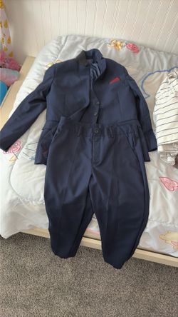 youth blue suit