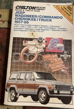 Chilton’s Repair and Tube Up Guide Jeep ‘57-86
