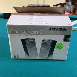 Bose Companion 2 Multimedia Speakers 